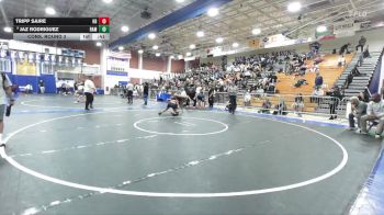 132 lbs Cons. Round 3 - Jaz Rodriguez, Ramona vs Tripp Saire, Huntington Beach