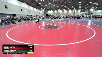 157B Quarterfinal - Ethan Werner, Luxemburg-Casco vs Brody Latto, Paola HS