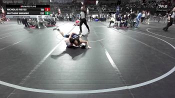 90 lbs Consi Of 16 #2 - Nicholas Reyes, Triumph Trained vs Matthew Imbimbo, Edge Wrestling