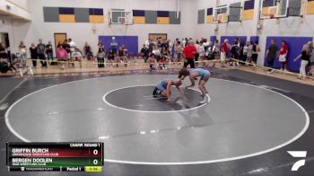 132 lbs Cons. Round 4 - Griffin Burch, Grindhouse Wrestling Club vs Bergen Doolen, WAR Wrestling Club