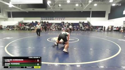 157 lbs Cons. Round 4 - Dane Manning, Edison vs Luques Sorenson, Yucaipa