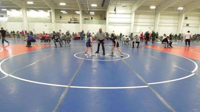 83 lbs Quarterfinal - Brynlee Benson, ME Trappers WC vs Keelan McAndrew, Westerly