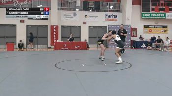 160 lbs Cons. Semi - Justice Thomas, Ottawa University vs Mohagany Casel, Wayland Baptist University