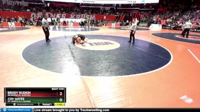 1A 150 lbs Cons. Round 1 - Brody Rudkin, Richmond (R.-Burton) vs Coy Hayes, St. Joseph (S.J.-Ogden)