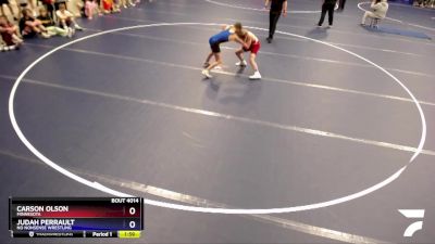 97 lbs Quarterfinal - Carson Olson, Minnesota vs Judah Perrault, No Nonsense Wrestling