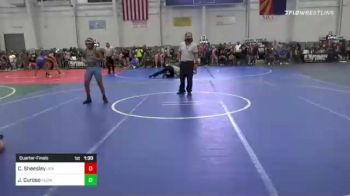 106 lbs Quarterfinal - Cooper Sheesley, USA Gold vs James Curoso, Redwave