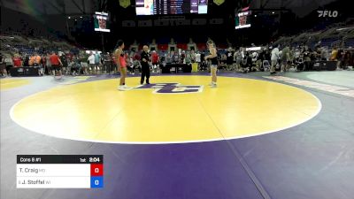 175 lbs Cons 8 #1 - Trey Craig, MO vs Jake Stoffel, WI