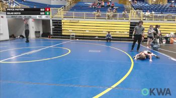 49 lbs 3rd Place - Pryce Patton, Madill Takedown vs Silas Boyd, Harrah