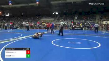 76 lbs Consolation - Davin Renick, Honey Badger WC vs Preston Cash, Terminator Wrestling Academy