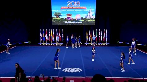 RD All Stars (Dominican Republic) - Cheetahs [2018 L1 International Senior Day 1] UCA International All Star Cheerleading Championship