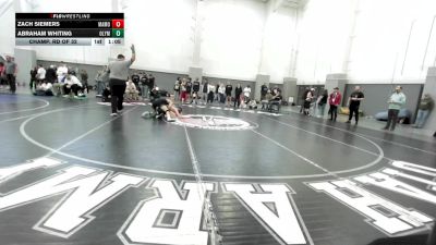 120 lbs Champ. Rd Of 32 - Zach Siemers, Maple Mountain vs Abraham Whiting, Olympus