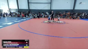 53 lbs Cons. Semi - Olivia Rios, Toppenish USA Wrestling Club vs Dakota Veitenheimer, Askeo International Mat Club