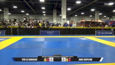 Ryne Lee Sandhagen vs James Joseph Rini 2026 American National IBJJF Jiu-Jitsu Championship