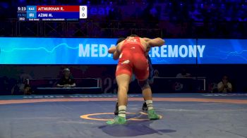 92 kg Finals 1-2 - Rizabek Aitmukhan, Kazakhstan vs Mohammadmobin Azimi, Iran