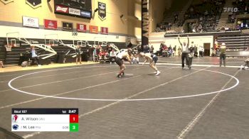 174 lbs Quarterfinal - Andrew Wilson, Gardner-Webb vs Matt Lee, Penn State