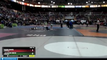 113 lbs Cons. Round 2 - Jackson Beck, Meridian vs Kash Davis, Redmond