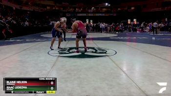 4A 285 lbs Cons. Round 2 - Blaine Nelson, Shiprock vs Isaac Ledezma, Deming