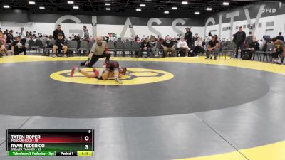 65 lbs Round 5 (6 Team) - Ryan Federico, Steller Trained vs Taten Roper, Missouri Gold