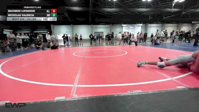 140 lbs Quarterfinal - Maximus Lupardus, All American Wrestling vs Nickolas Valencia, Juggernaut Wrestling Club