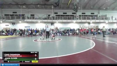 53 lbs Cons. Round 2 - Chad Thompson, Rick Larsen Wrestling Club vs Jason Oliver, BWC