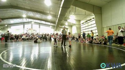 40 lbs Rr Rnd 3 - Maesa Brigge, Mojo Grappling Academy vs Pyper Patterson, Pawnee Wrestling Club