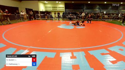 138 lbs Consi Of 8 #2 - Sanyah Queen, NJ vs Camilla Hathaway, PA