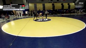 197 lbs Semifinal - Jacob Jimenez, Averett vs Mohammed Fofana, Marymount