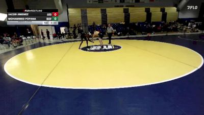 197 lbs Semifinal - Jacob Jimenez, Averett vs Mohammed Fofana, Marymount