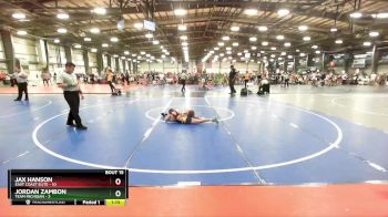 88 lbs Rd# 7- 10:45am Saturday Final Pool - Jordan Zambon, Team Michigan vs Jax Hanson, East Coast Elite