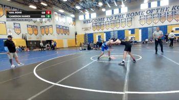157 Blue 3rd Place Match - Kail Rohr, Camden vs Cameron Haines, South Dade