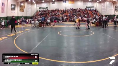 220 lbs Cons. Round 4 - Josef Oborny, Sonora vs Andrea Martinez, El Dorado