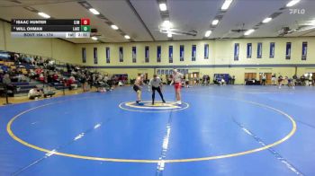 174 lbs Cons. Round 2 - Isaac Hunter, St. Johns (mn) vs Will Ohman, Lakeland