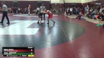 PW-16 lbs Round 1 - Koal Johnson, Orange Crush vs Beau Smith, East Buchanan Mat Club