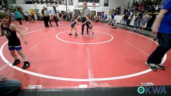 43 lbs Round Of 32 - Ryker Campbell, Pryor Tigers vs Winifred Perry, Springdale Youth Wrestling Club