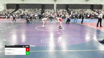 134-H lbs Consi Of 16 #1 - Gage Grant, Manalapan Braves vs Noah Bone, Yale Street