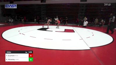 125 lbs Rr Rnd 2 - Yanelli Guzman, Poteau High School Girls vs Anniston Moseley, Verdigris