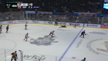 Sam O'Reilly Slides It Into The Empty Net To Make It 4-2 Rangers
