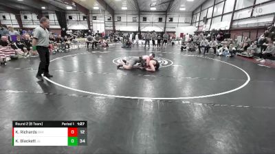 215 lbs Round 2 (8 Team) - Kael Blackett, Juab vs Kody Richards, Bear River