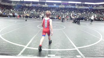 70 lbs Consi Of 4 - Tanner Thacker, Van Buren Matdawgs vs Jackson Aguilar, Jaguar WC