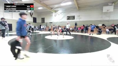 108 lbs Cons. Round 5 - Atlas Perez, Clark vs Trent Lopez, Vacaville Wrestling Club