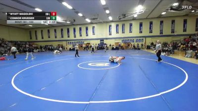 133 lbs Semifinal - Connor Krueger, St. Johns (mn) vs Wyatt Magolski, Wisconsin-La Crosse