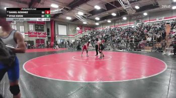 120 lbs Cons. Round 2 - Ryan Kwon, Beverly Hills vs Daniel Godinez, Rio Mesa