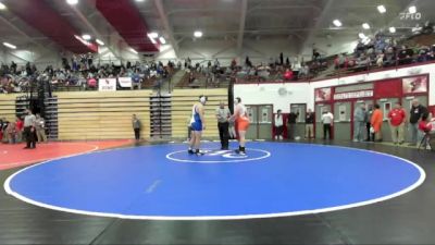 247-272 lbs Round 2 - Dylan Lee, Beech Grove vs Chase Cross, Franklin Central