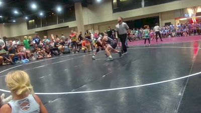 116 lbs Round 4 (6 Team) - Ryker Houston, Ironclad Koncrete Kids vs Shep Baumer, BHWC/ Dirt Divers