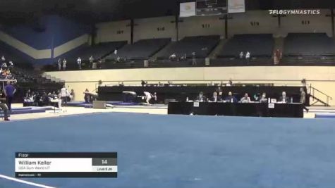 William Keller - Floor, USA Gym World UT - 2021 USA Gymnastics Development Program National Championships