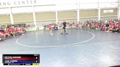 144 lbs Placement Matches (16 Team) - Peyton Hornsby, Indiana vs Cade Aaberg, Wisconsin