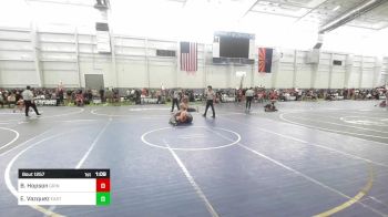 144 lbs Semifinal - Broxton Hopson, Grindhouse WC vs Elijah Vazquez, Eastvale Elite WC