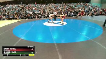 165 lbs Semifinal - Shaiden Carr, Oak Ridge vs Larry Borelli, Los Banos