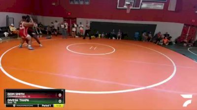 285 lbs Round 4 (6 Team) - Divesh Thapa, WAR vs Dom Smith, Louisianimals Red