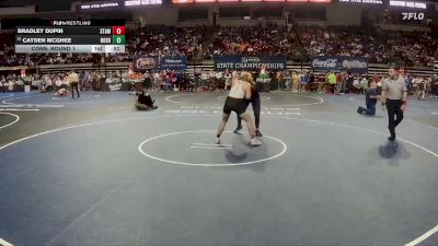 D 1 215 lbs Cons. Round 1 - Bradley Dupin, St. Amant vs Cayden McGhee, Northshore